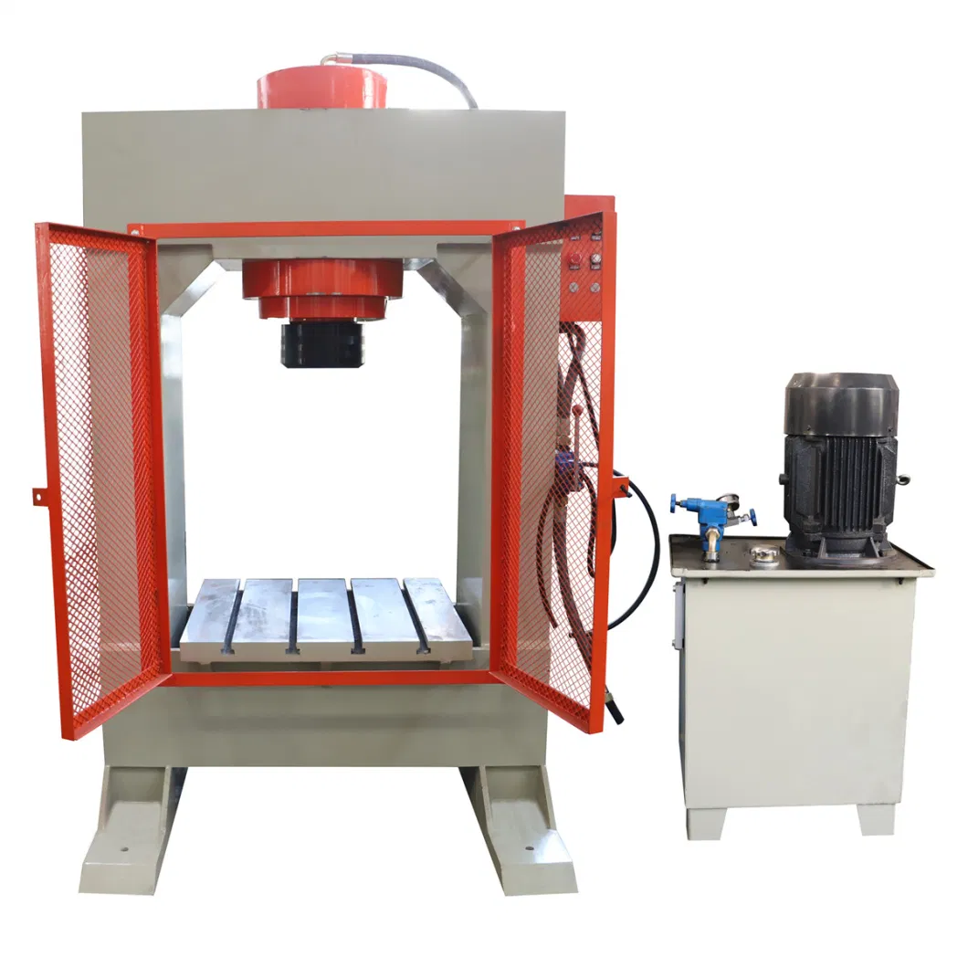 Industrial Maintenance White Gantry Series Hydraulic Press
