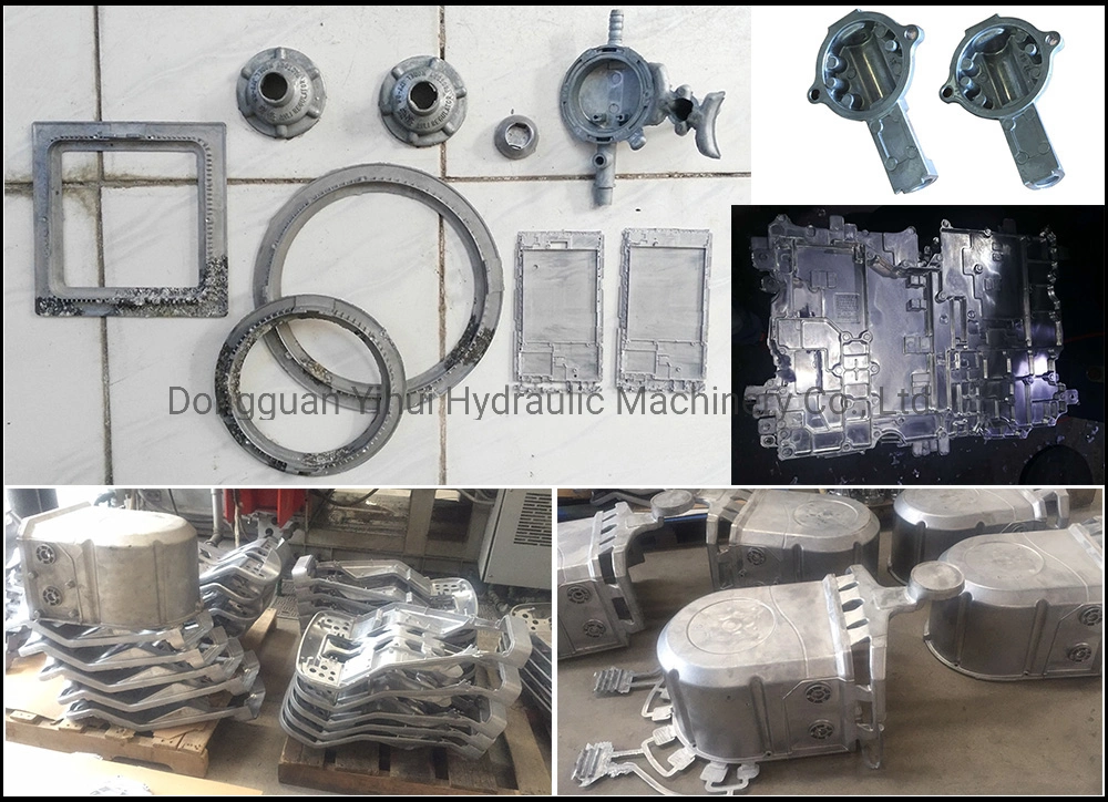Auto Diecasting Parts Trimming Machine 4 Poles Hydraulic Press