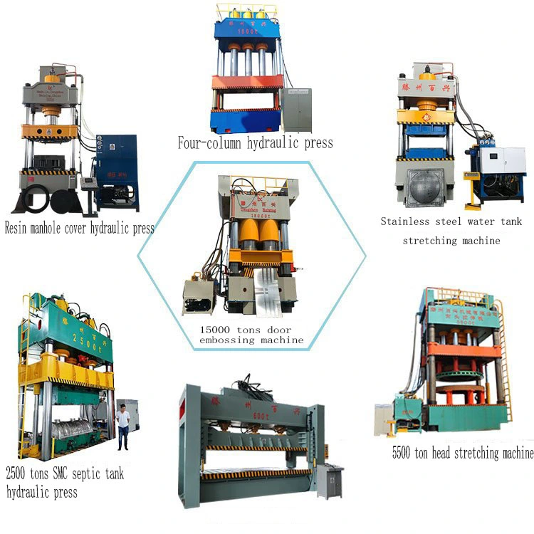 630t/800t/1000t Three Beam Four Column Hydraulic Press Is Used for Pressing and Molding of Plastic Pallet