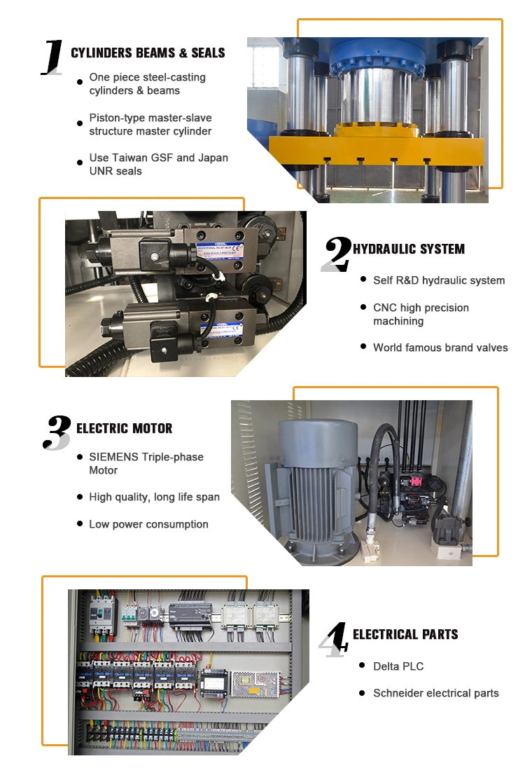 3000 Ton Steel Door Embossing Press Machine Metal Forming Hydraulic Press Price