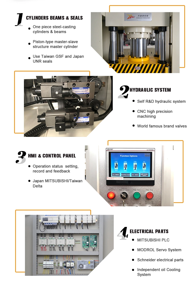 300-500 Tons Sheet Metal Bending Press Hydroforming Machine