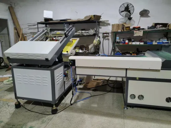 Automatic Plane Serigraphy Printing Machine with UV Curing Machine for Bag