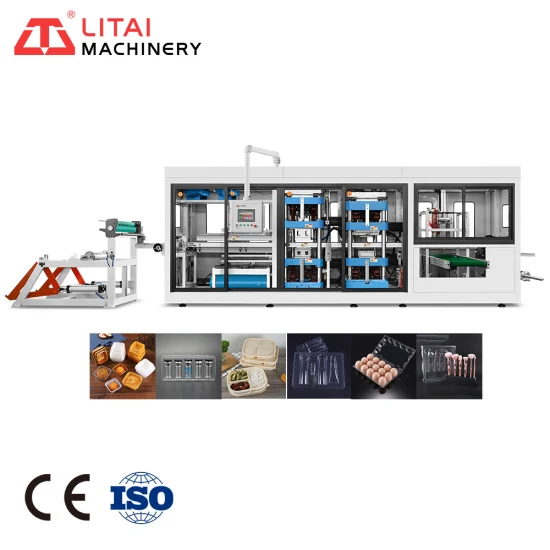 Fully Automatic Food Containers Thermocol Thermoforming Production Machine
