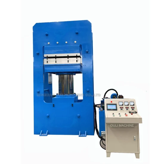 Automatic Rubber Vulcanizing Press Machine, Frame Hydraulic Vulcanizer/Curing Press, Column Floor Mat Tiles Molding Press