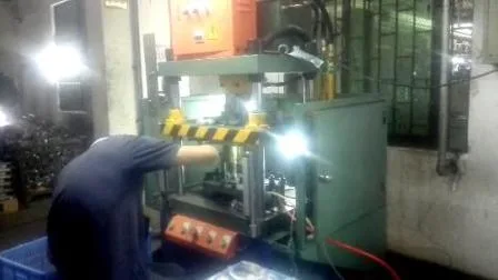 Auto Diecasting Parts Trimming Machine 4 Poles Hydraulic Press