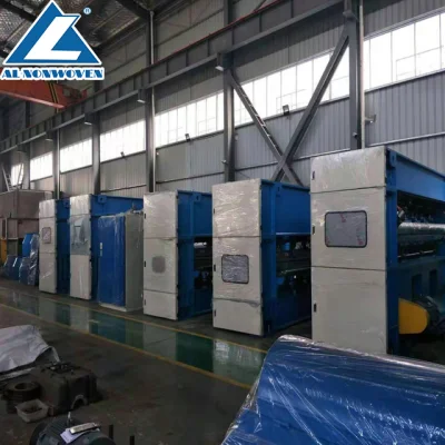 High Speed Non Woven Needle Punching Geotextiles Fabric Making Machine